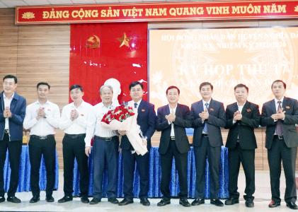 Bầu bổ sung Phó chủ tịch UBND huyện Nghĩa Đàn